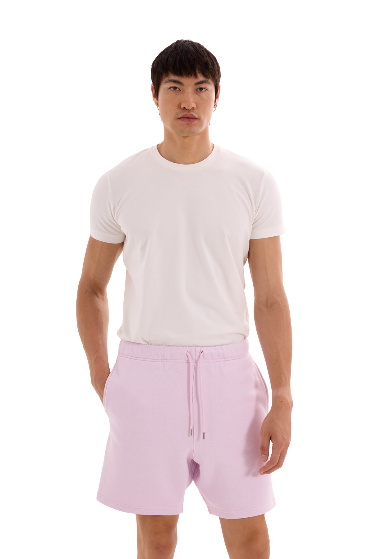 Lilac Knitted Shorts