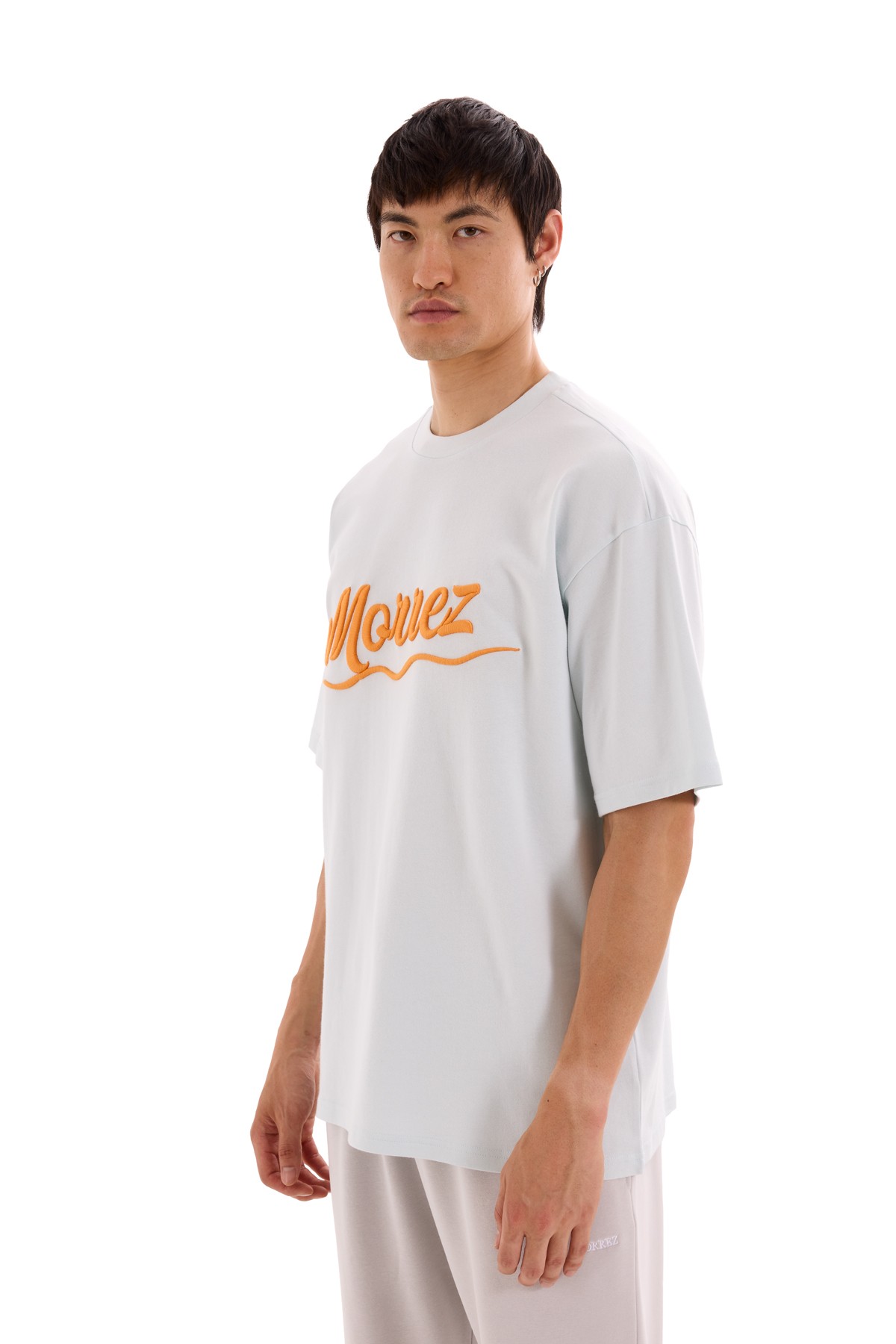 Morrez Turuncu Nakışlı T-Shirt