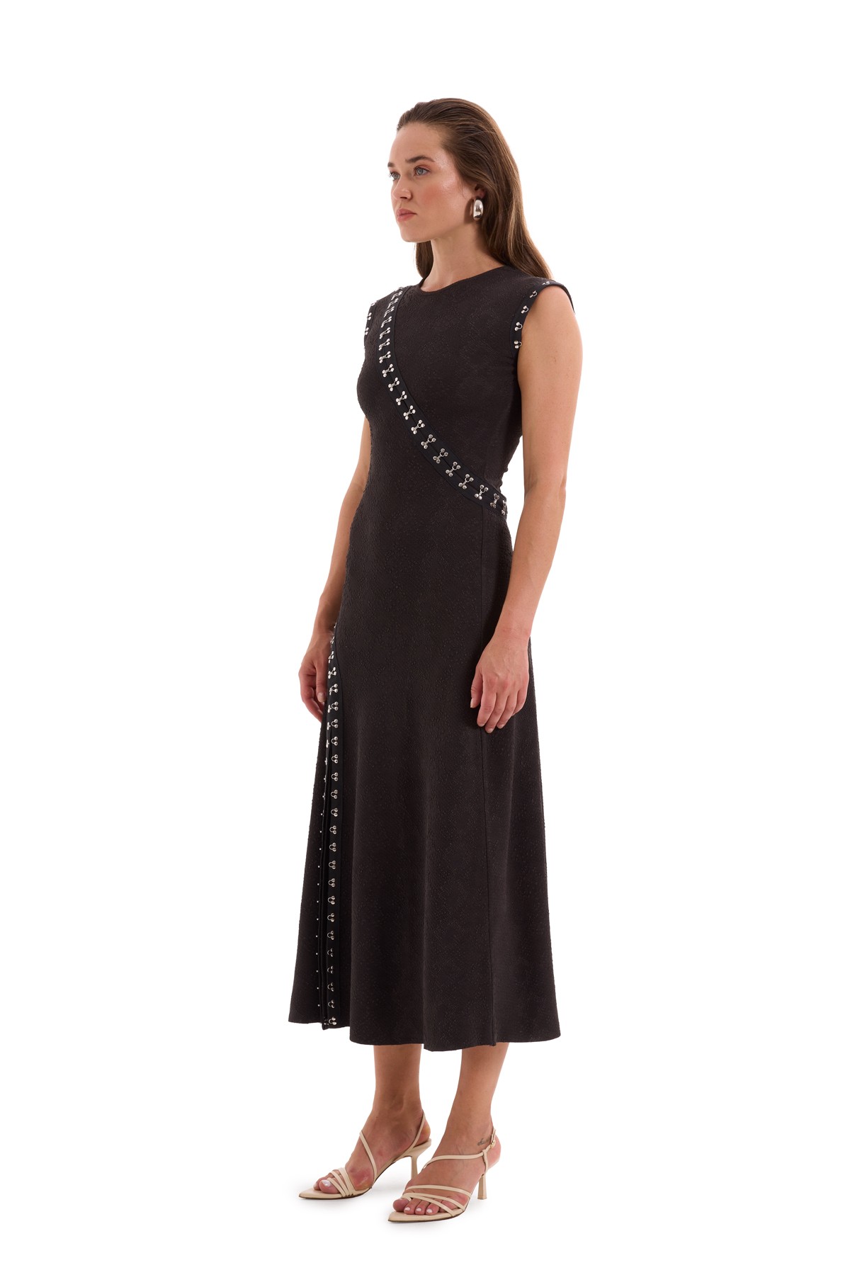 Mountain Jacquard and Graph Detailed Dress