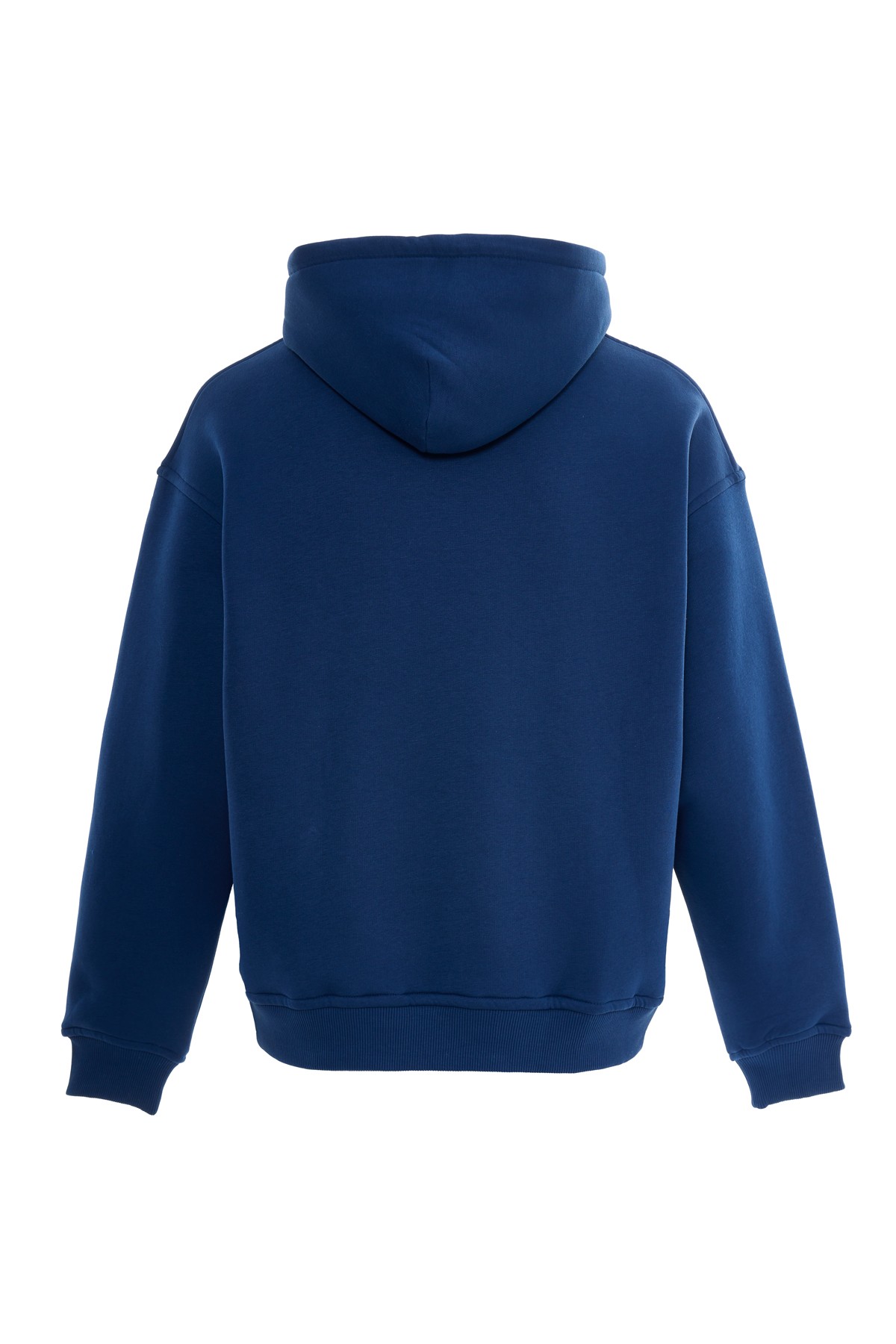 Navy Blue Hooded Sweatshirt