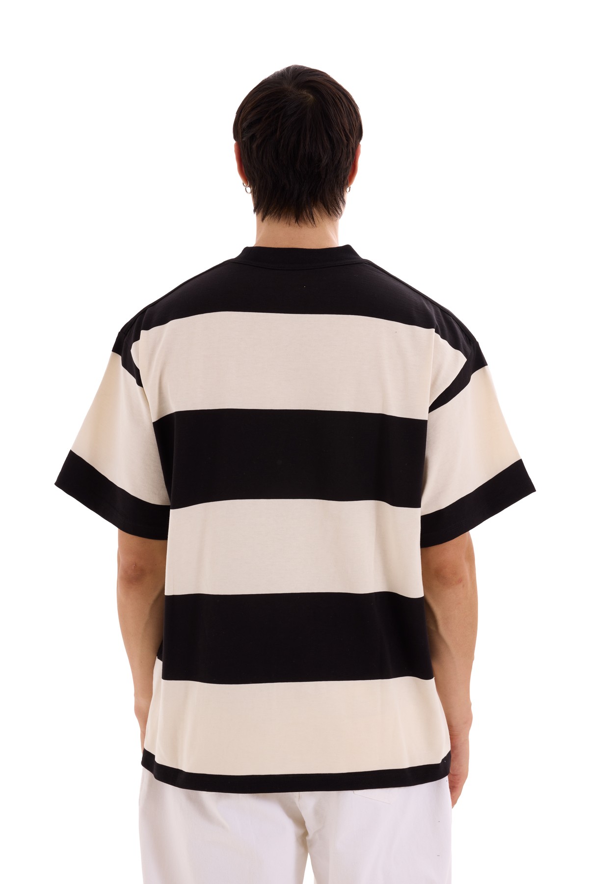 Striped Embroidered T-Shirt