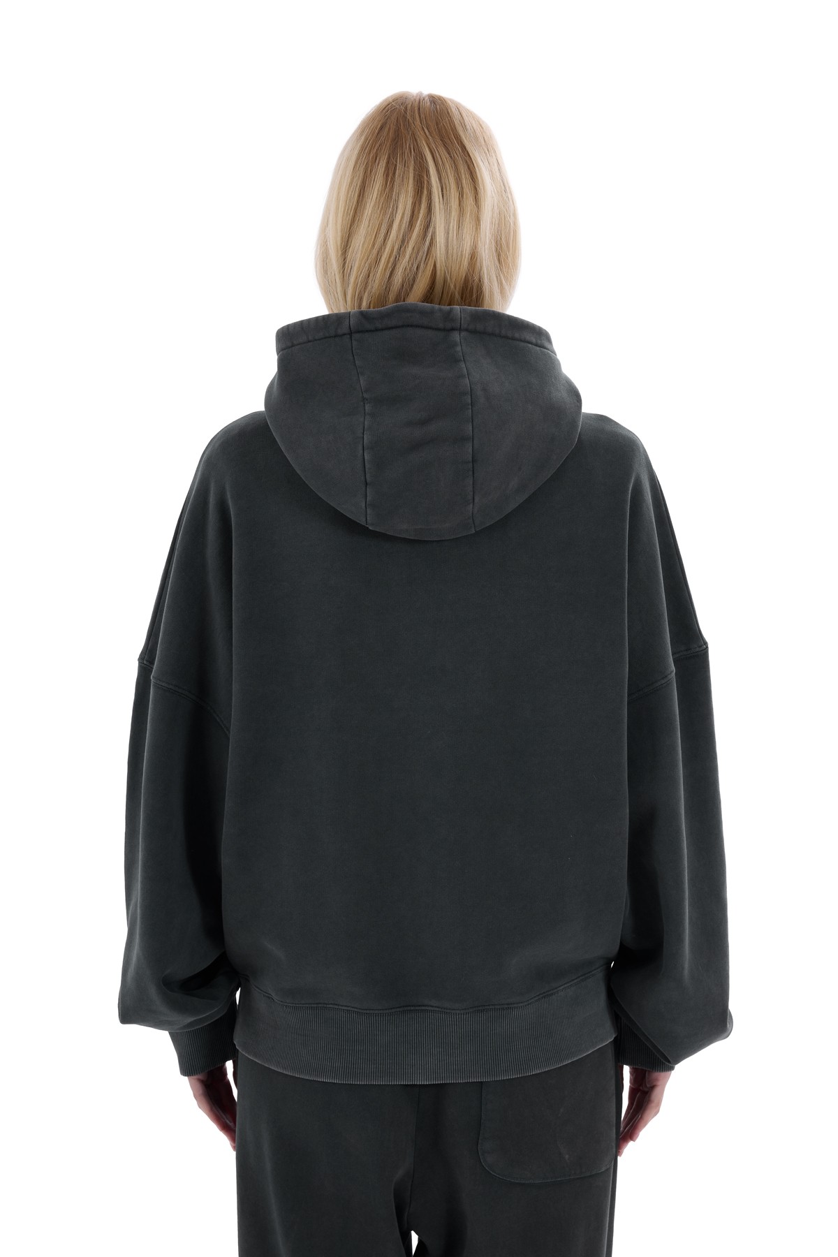 Sparkle Paisley Wahed Print Detailed Zip-Up Sweatshirt K