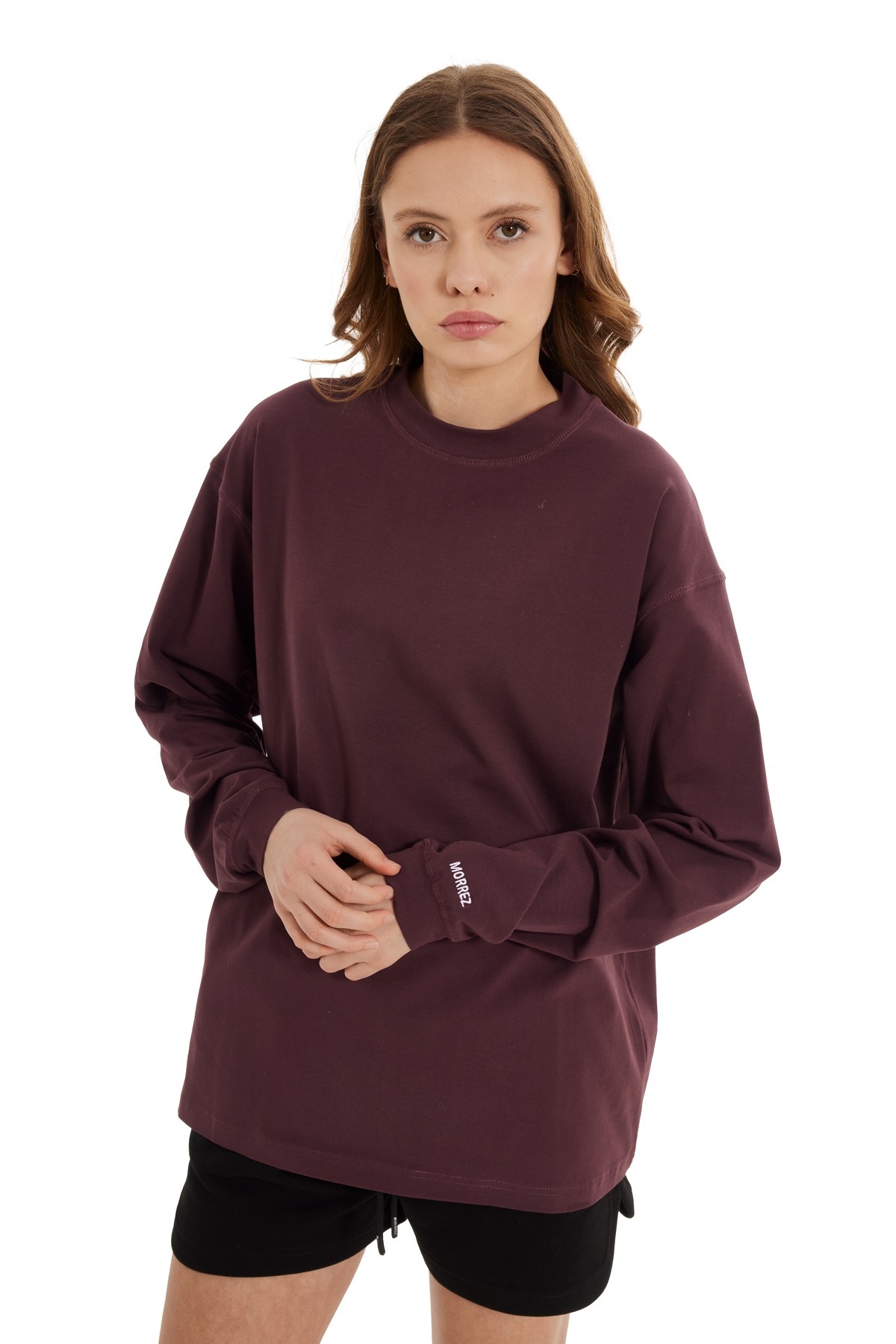 Claret Red Long Sleeve Sweatshirt