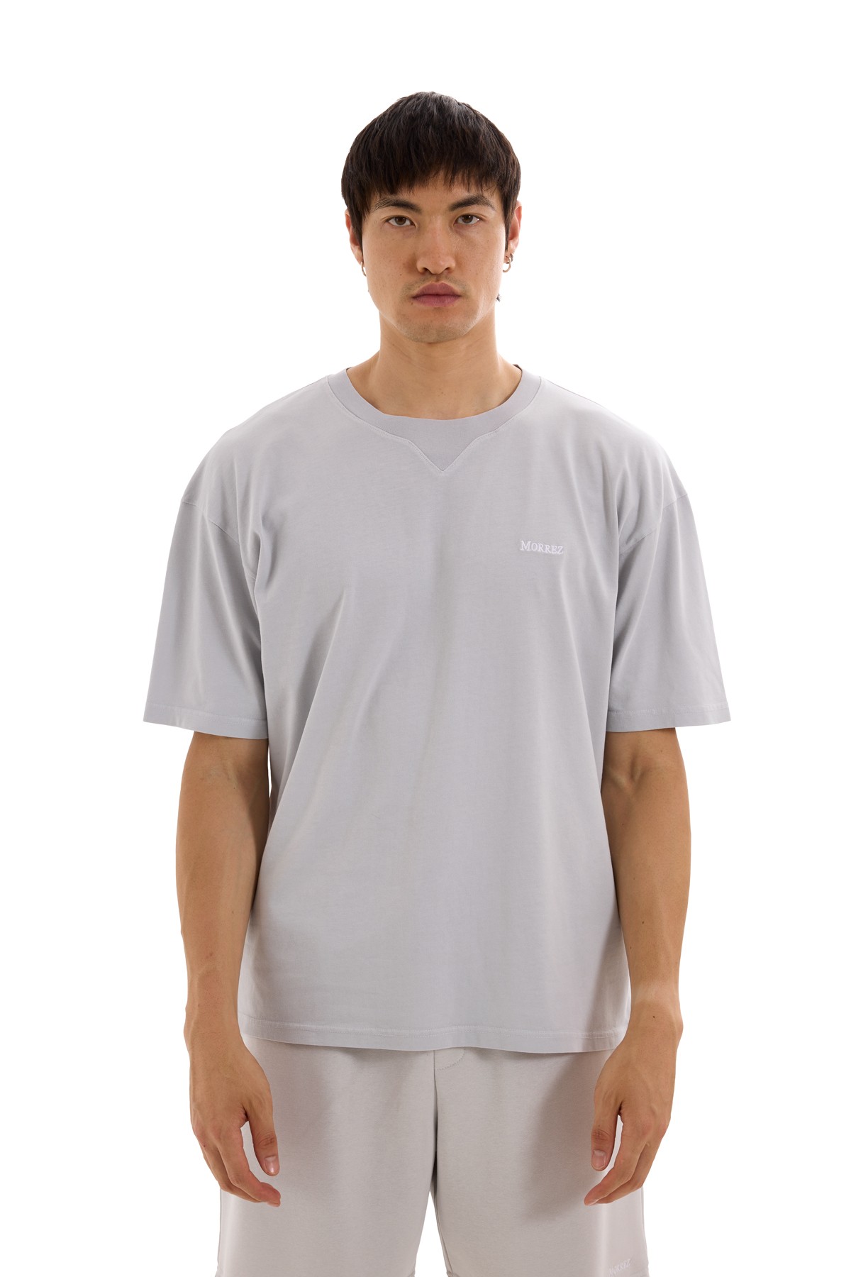 Gray Essentials Oversize T-Shirt