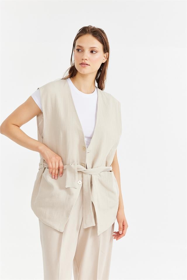 Oversize Muslin Vest K