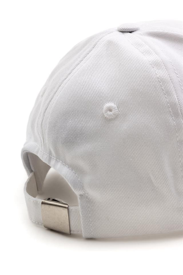 White Embroidery Hat