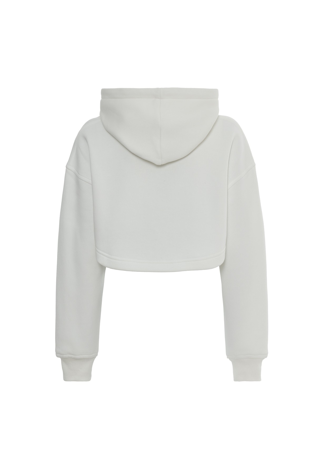 White Crop Sweatshirt