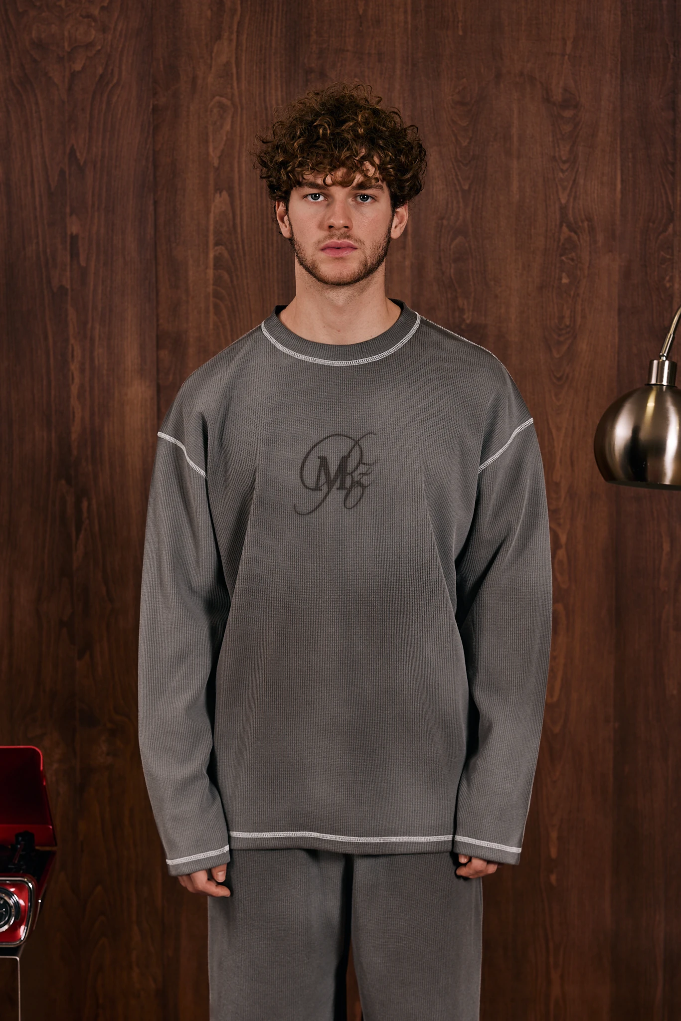 Off- Duty Spray Sweatshirt Antrasit