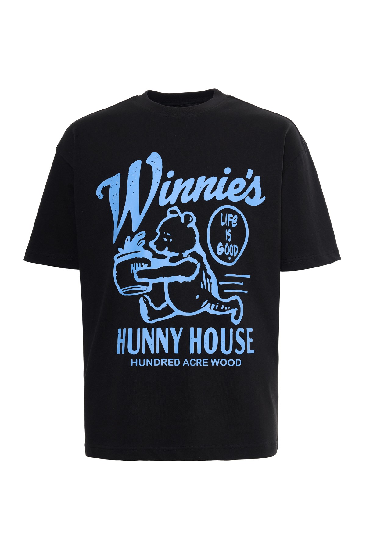 Hunny House Kabartma Baskılı T-Shirt