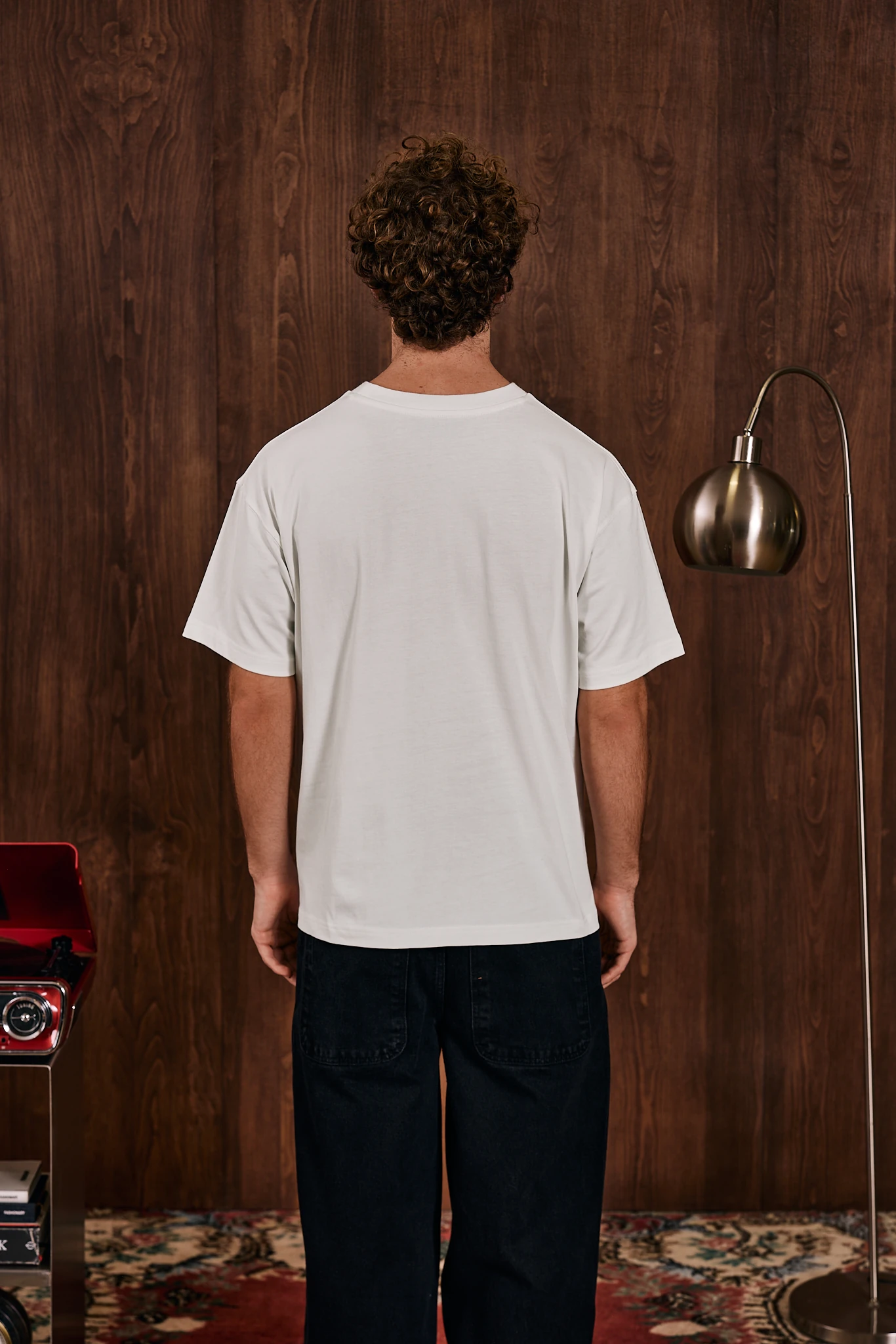 House of Roots Baskılı T-Shirt Ekru