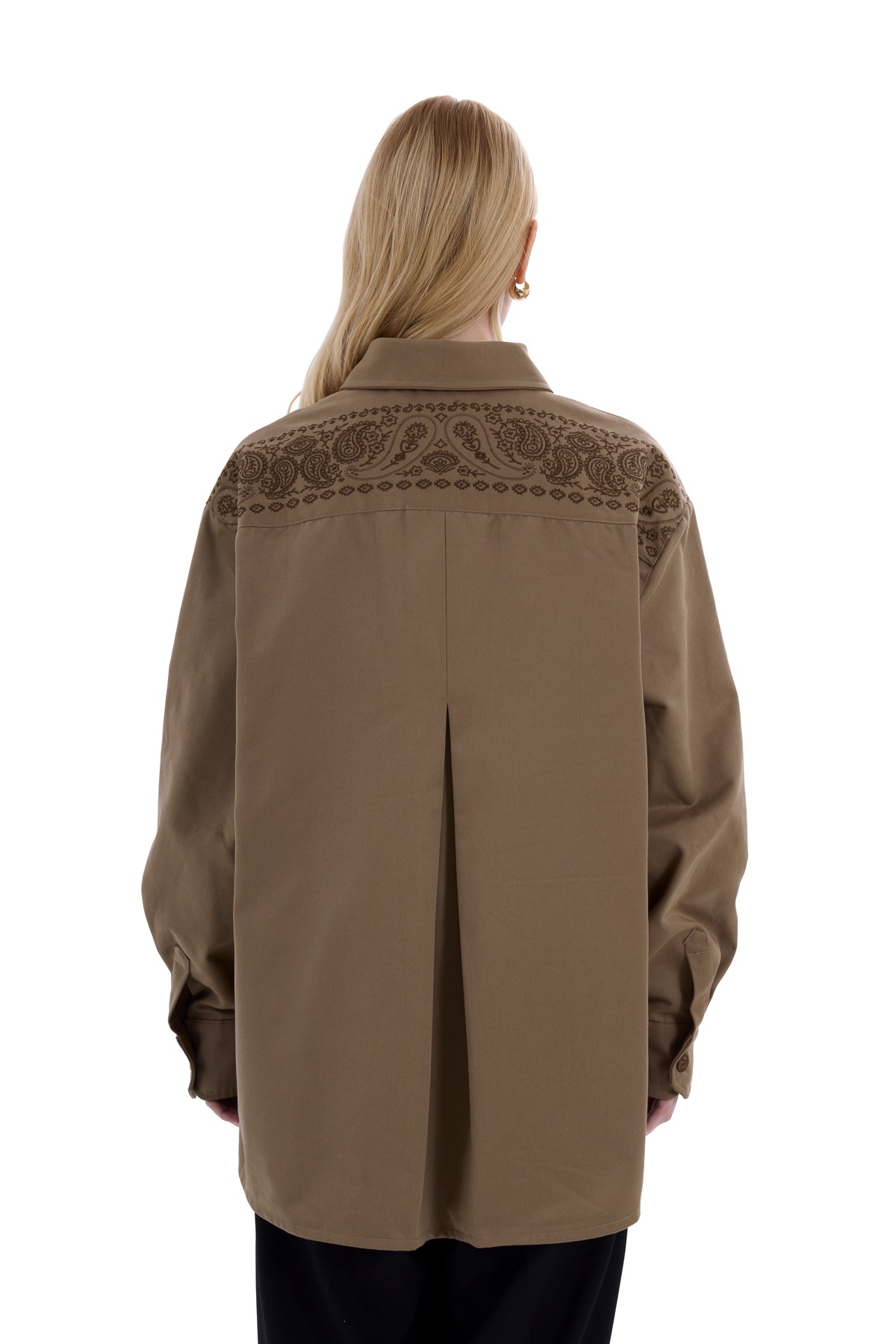 Anatolian Traces Embroidered Jacket // Brown