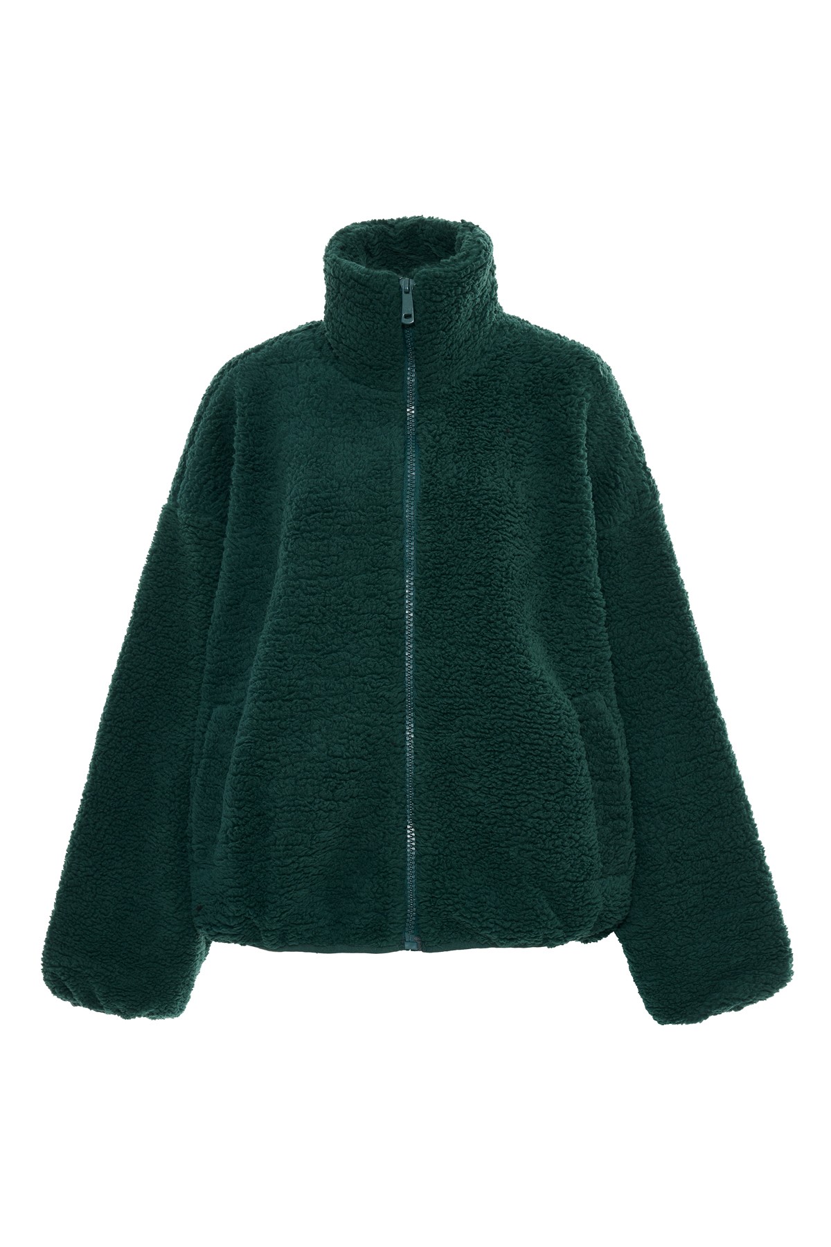 Green Plush Jacket K