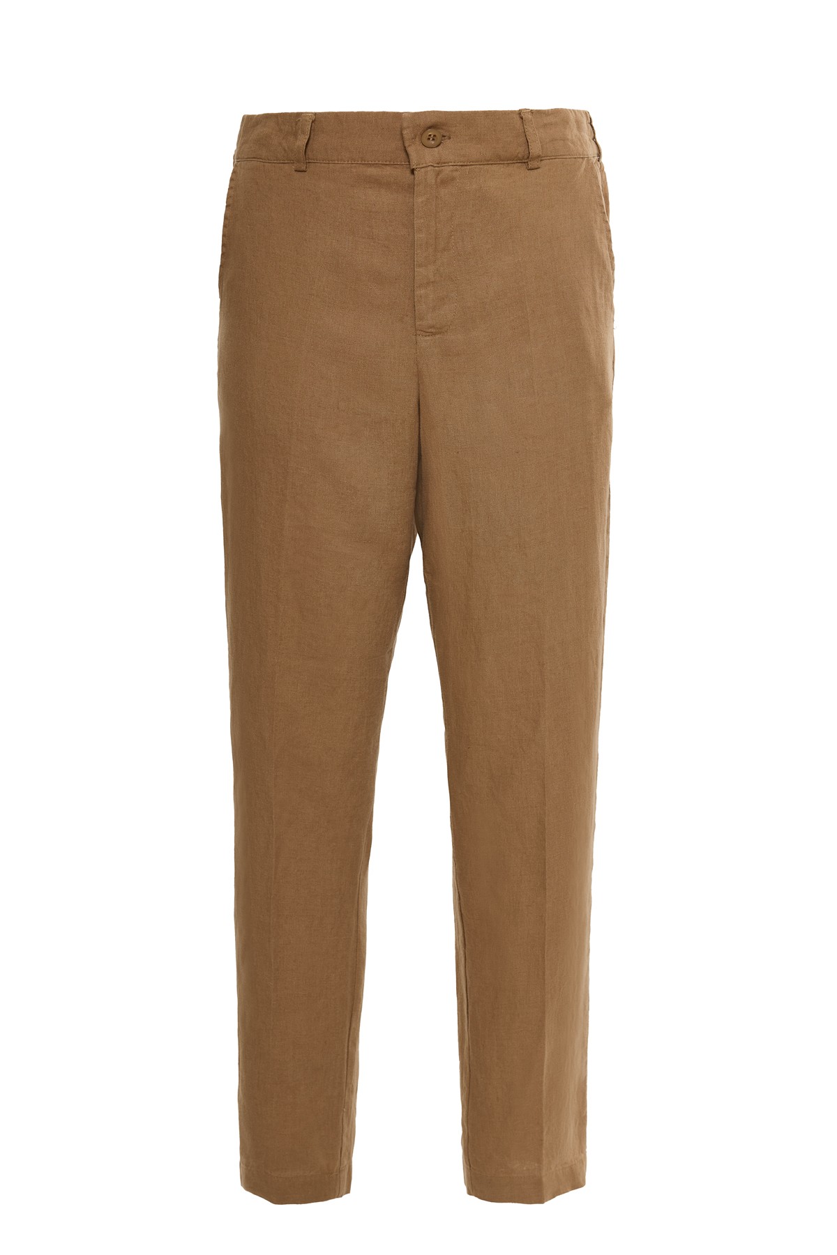 100% Linen Straight Cut Trousers