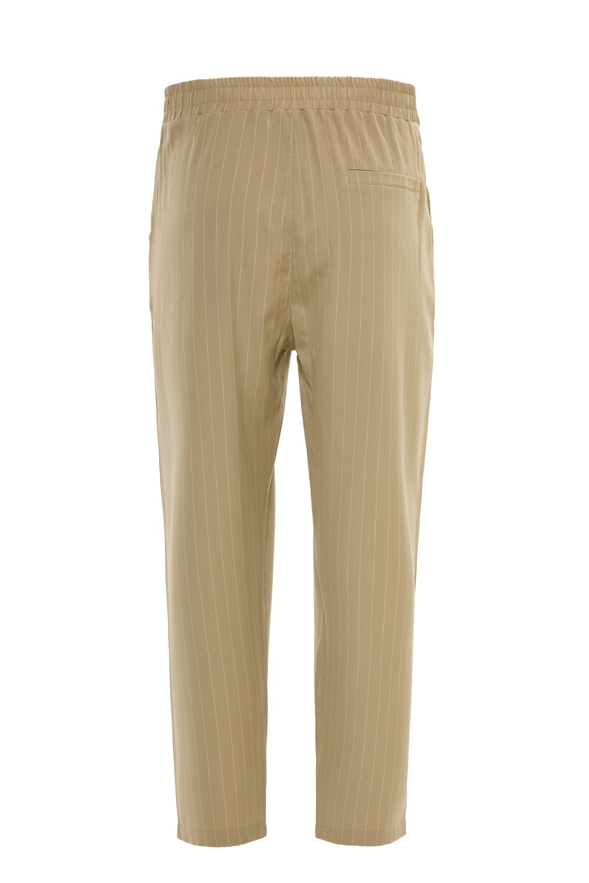 Woven Pleat Detail Trousers