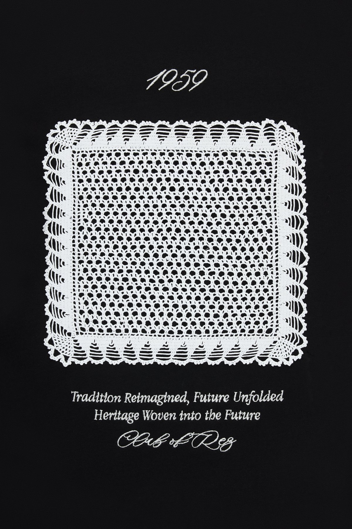 Handcrafted Lace T-Shirt Mazi K