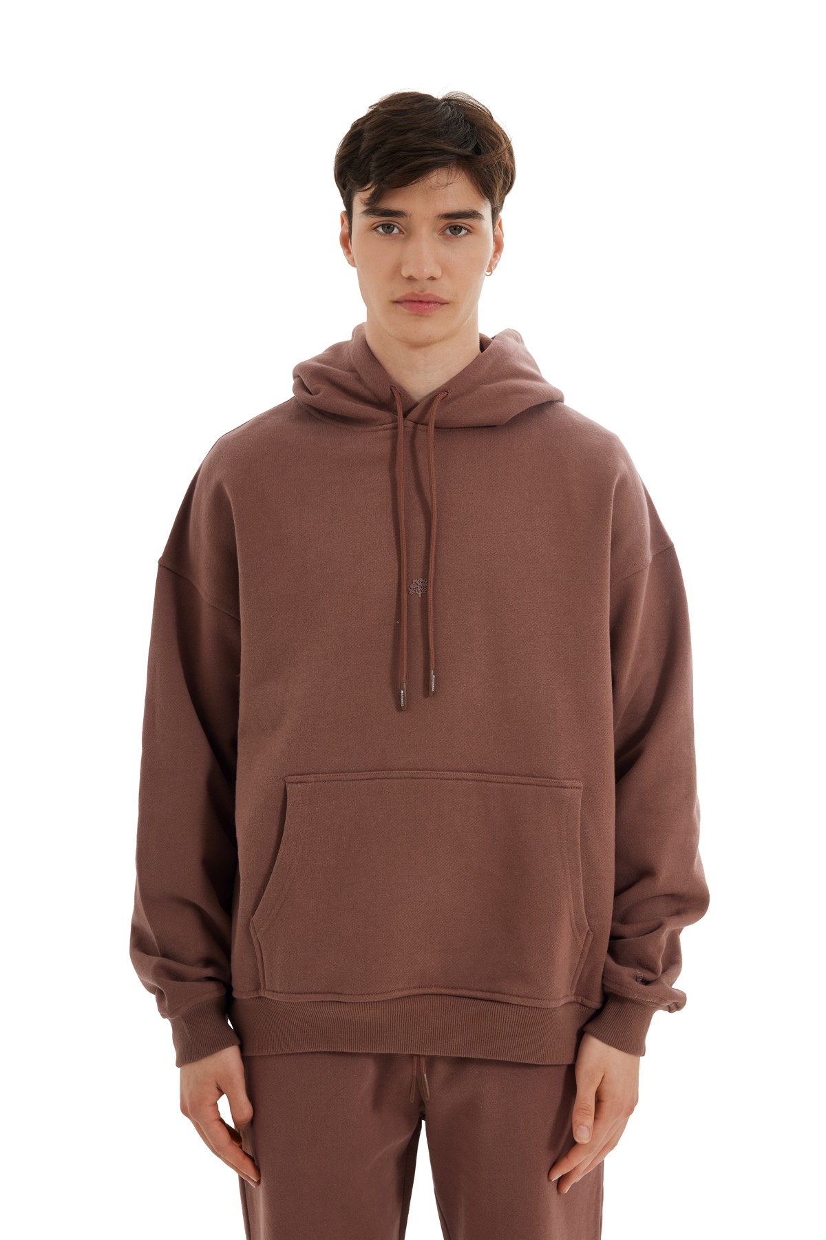 Injection Printing Hooded Sweatshirt