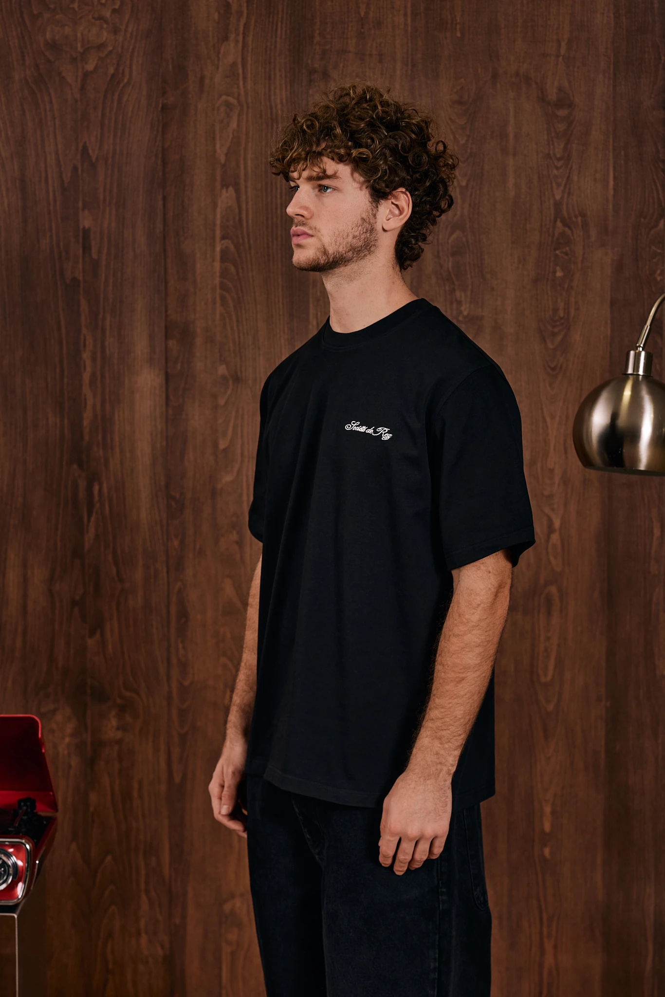 Lace Carpet 10 T-Shirt Siyah