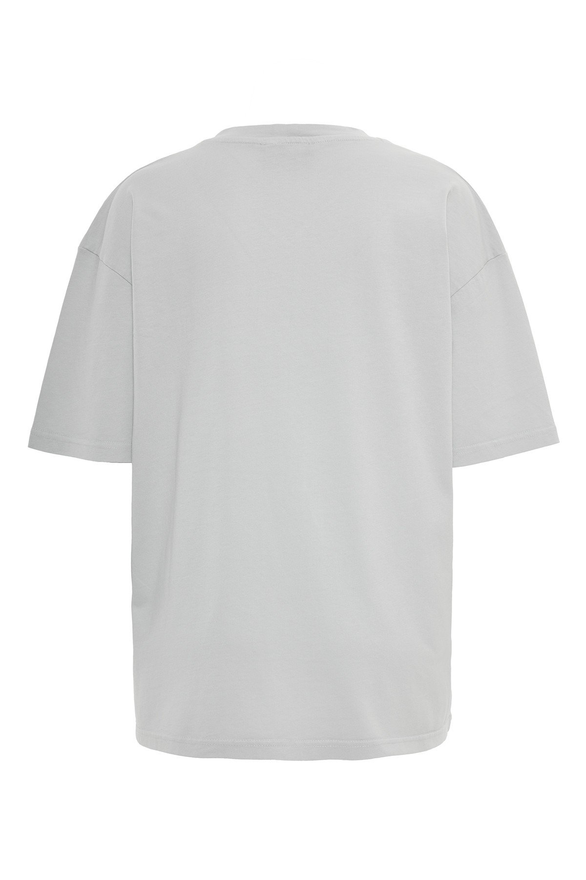 Gri Essentials Oversize T-Shirt K