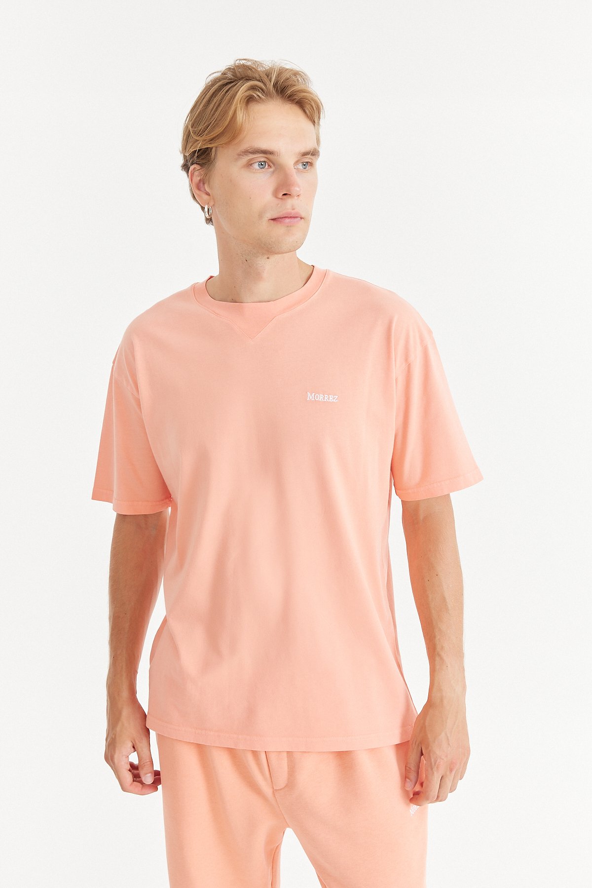 Peach Pink Essentials Oversize T-shirt