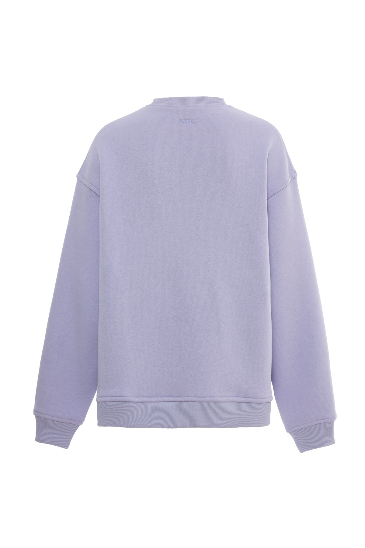 Lila Bisiklet Yaka Sweatshirt K