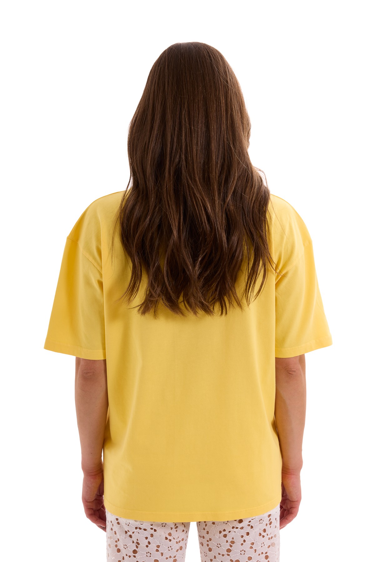 Yellow Essentials Oversize T-Shirt K