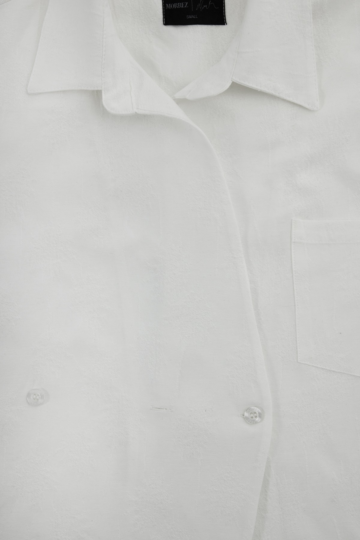 White Whisper Jacquard Shirt K