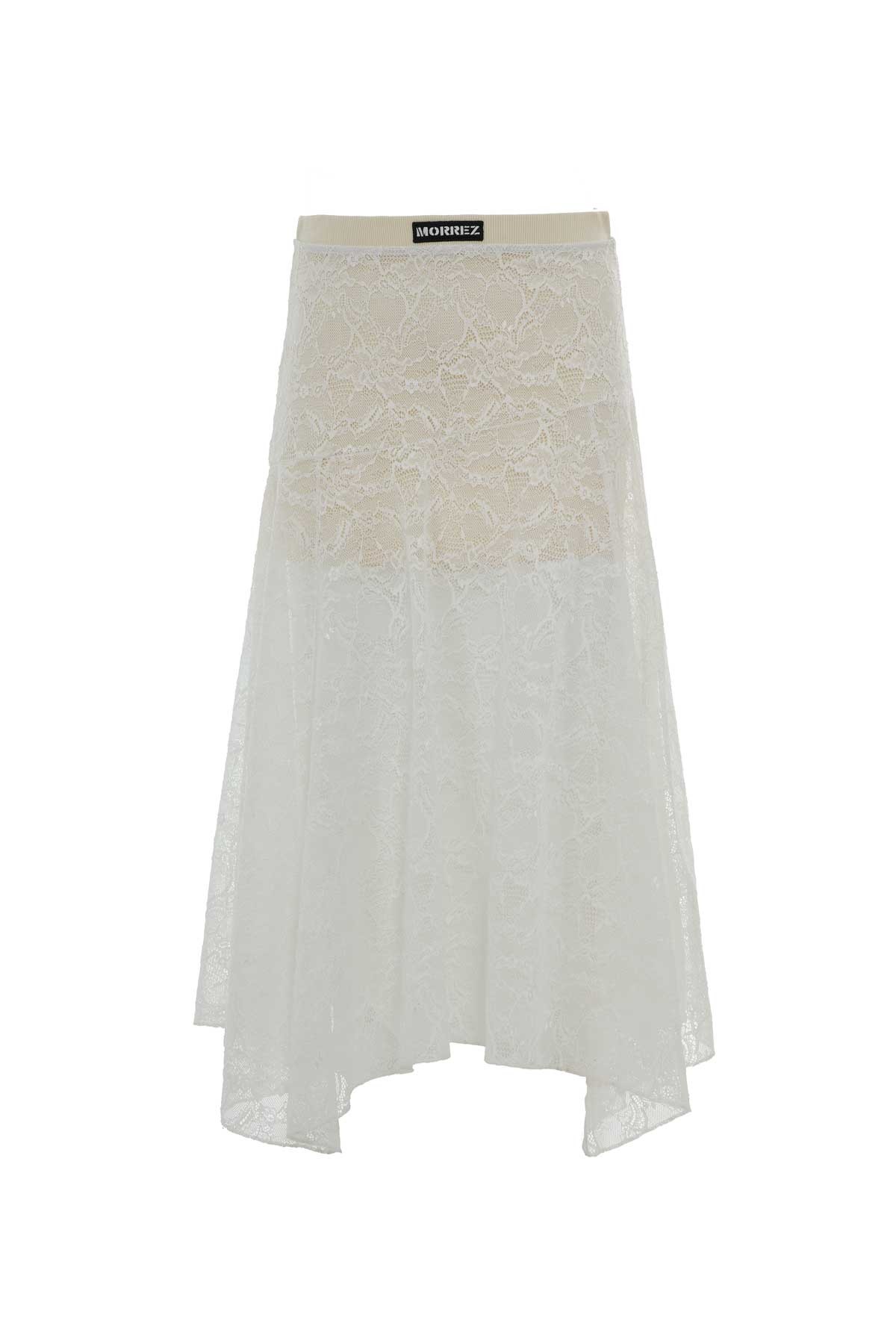 Lune Blanche İkili Dantel Etekli Set