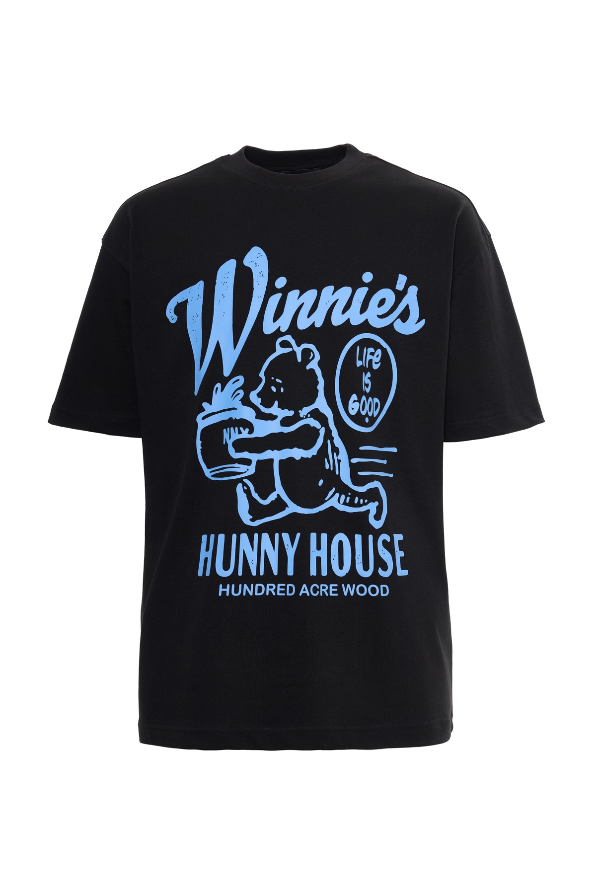 Hunny House Kabartma Baskılı T-Shirt