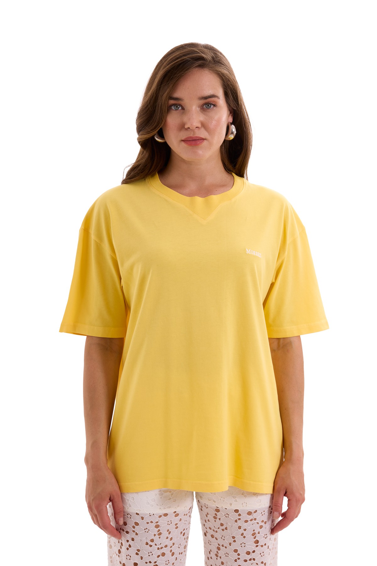 Yellow Essentials Oversize T-Shirt K