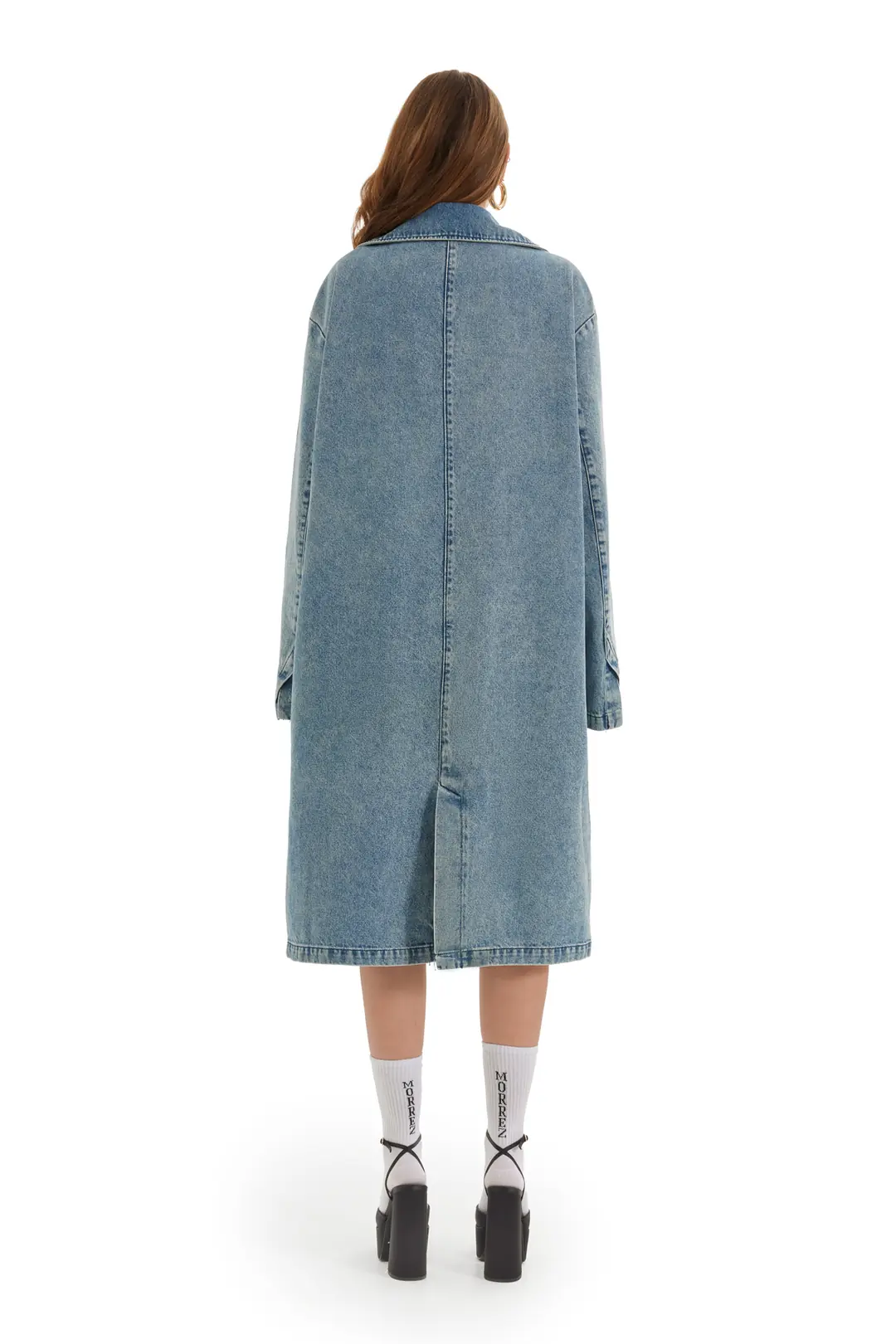 Denim Trench Coat