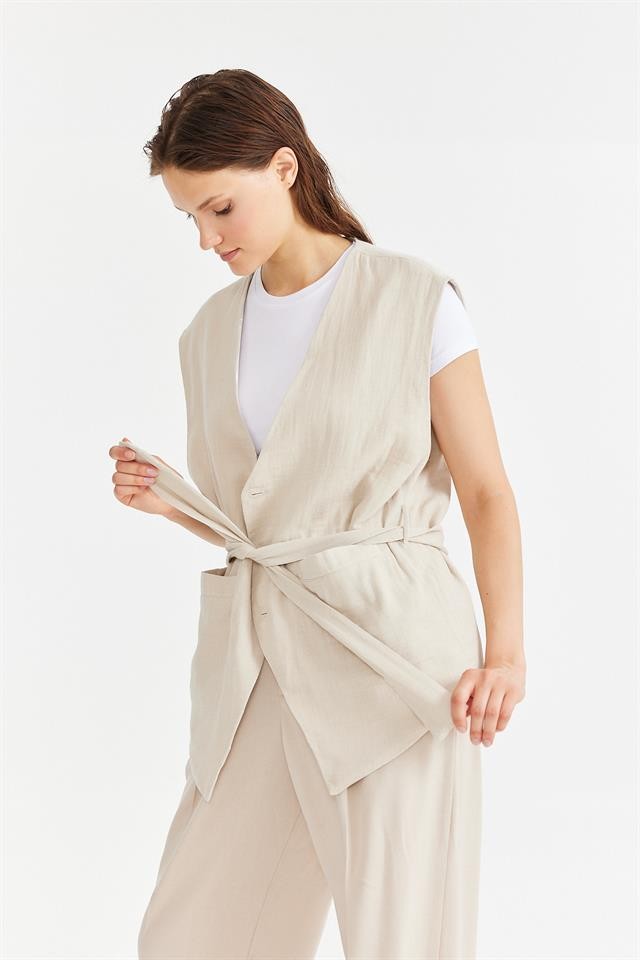 Oversize Muslin Vest K