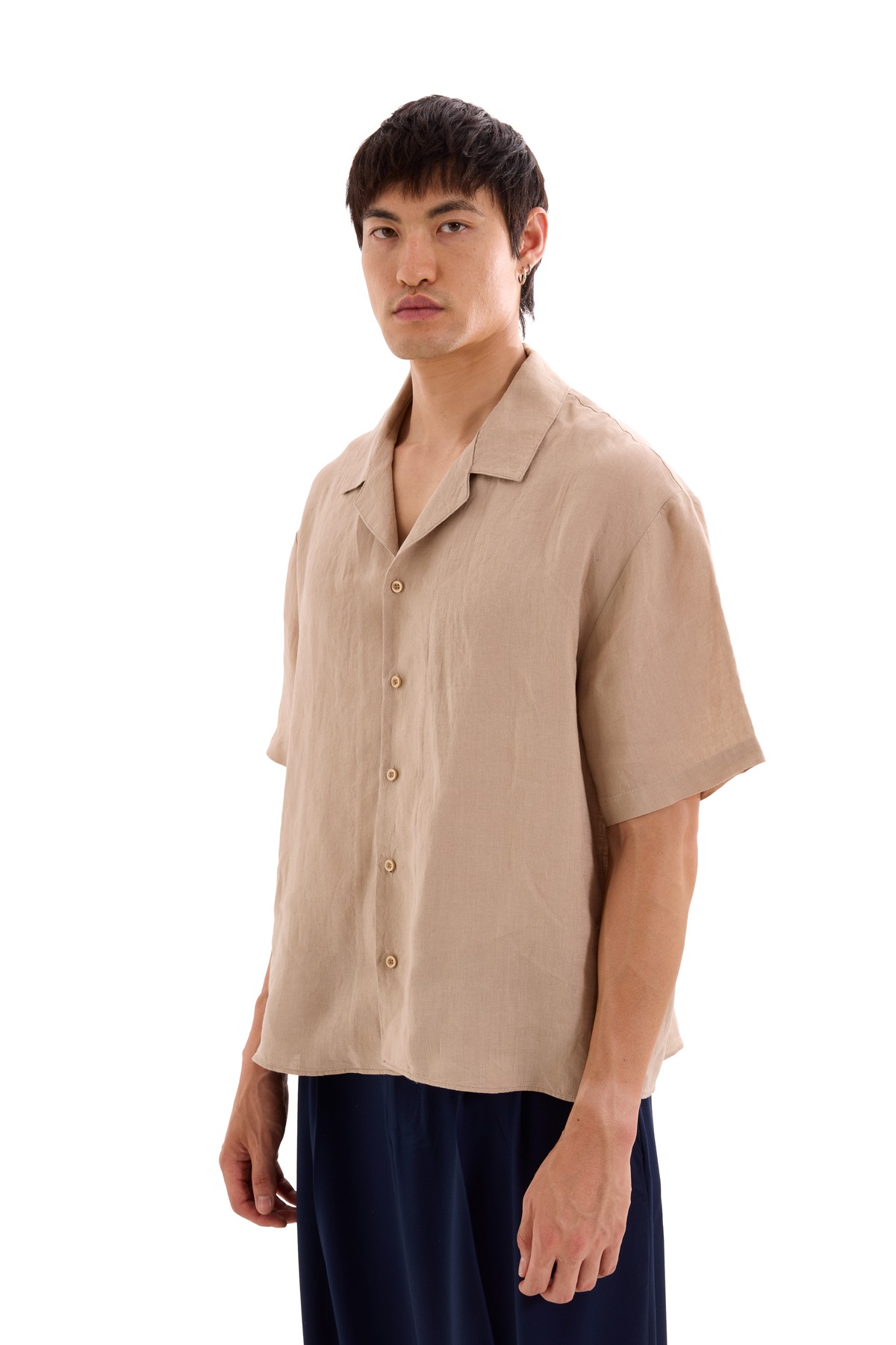 100% Linen Short Sleeve Shirt