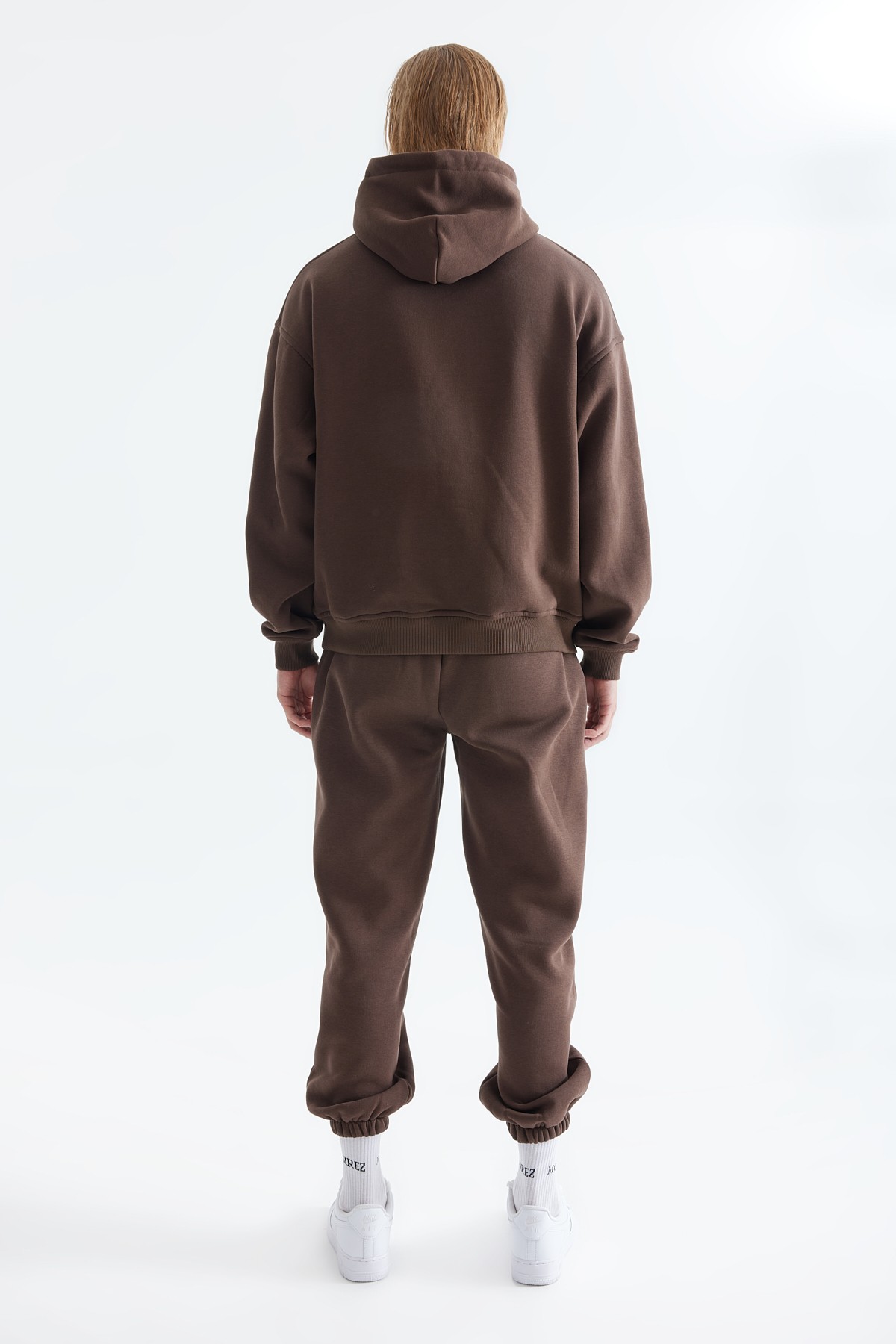 Brown Hooded Sweatshirt