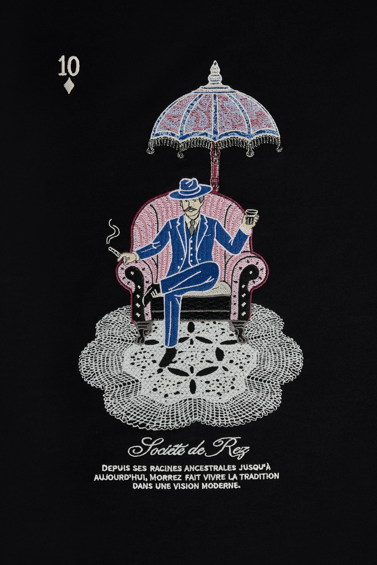 Lace Carpet 10 T-Shirt Siyah