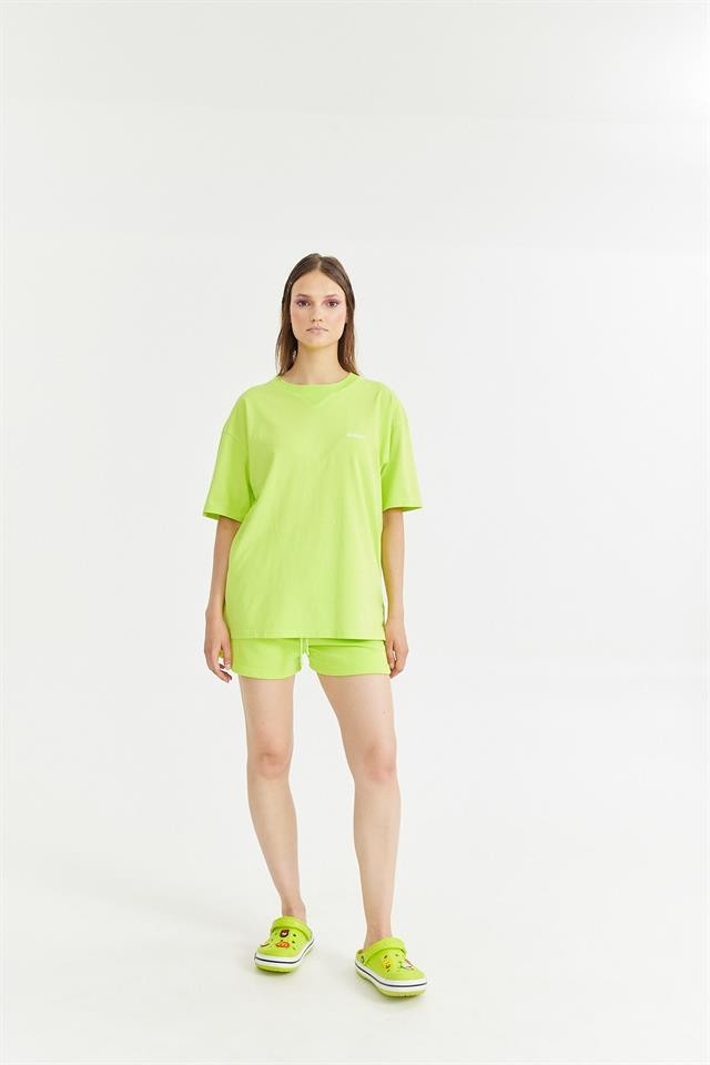 Yeşil Essentials Oversize T-Shirt K