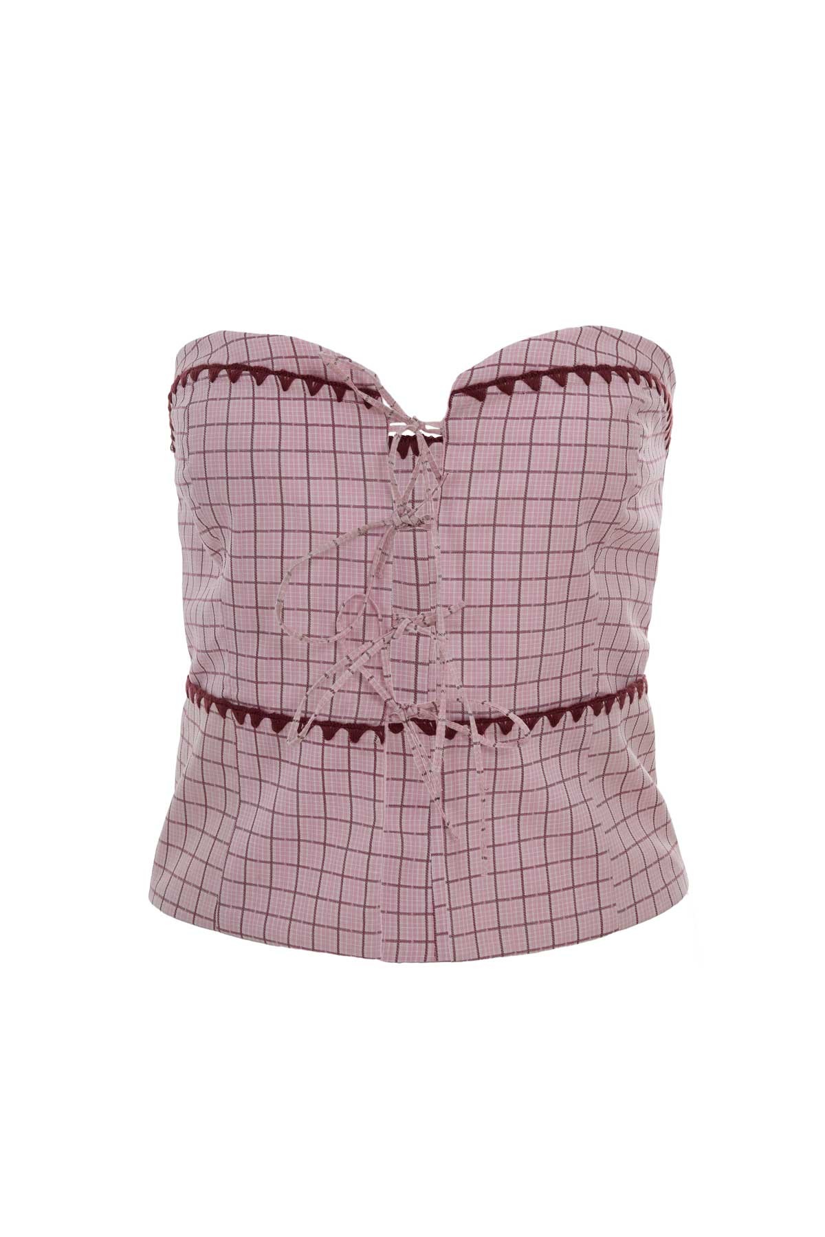 Rhea Kroşeta Detaylı Korse