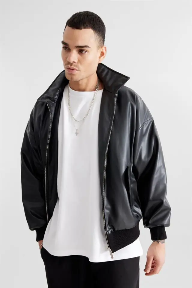 【モーガン蔵人】最終値下げ 90s leather bomber jacket Leather Built Bomber – Black | Outerwear | Stüssy Japan