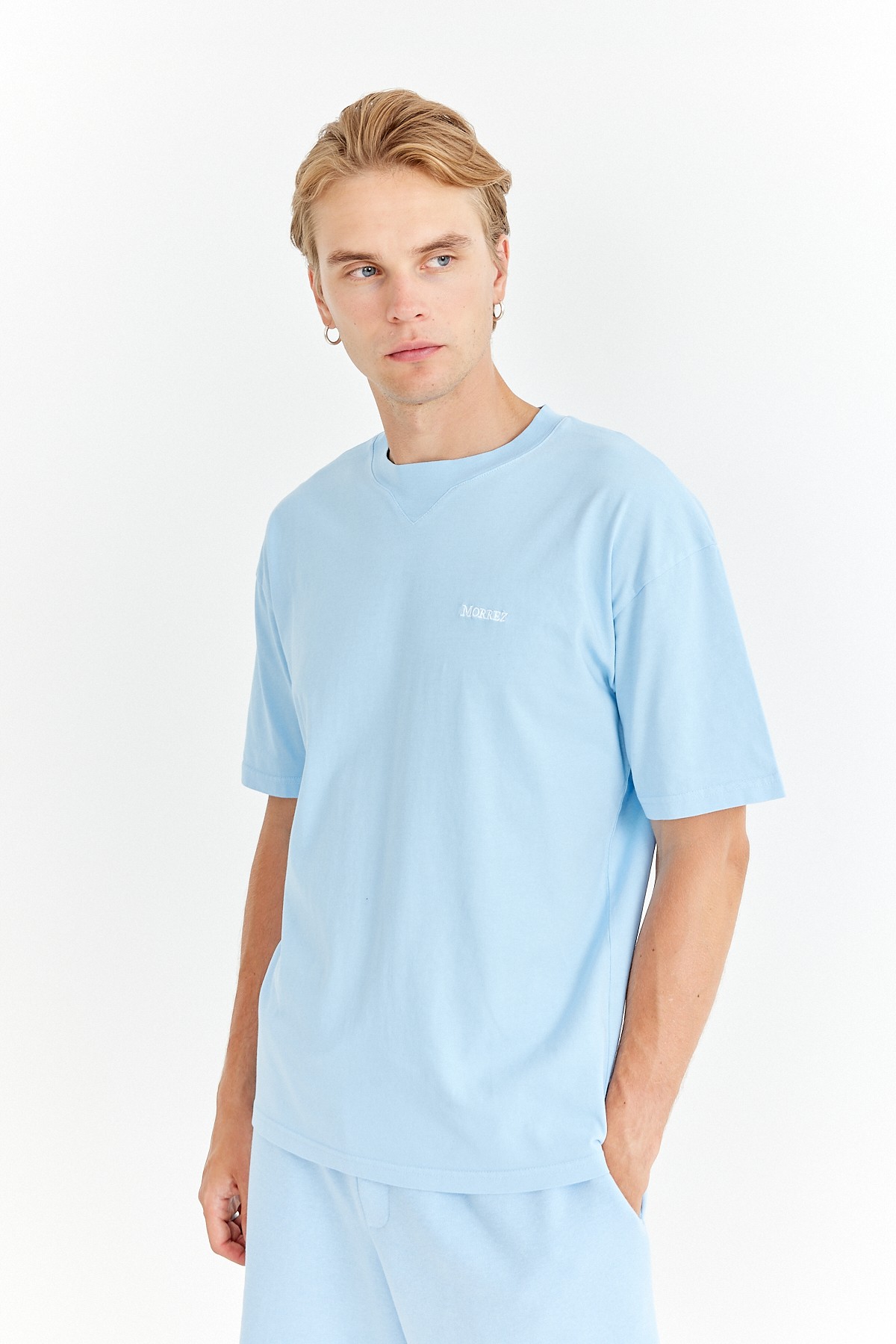 Blue Essentials Oversize T-Shirt