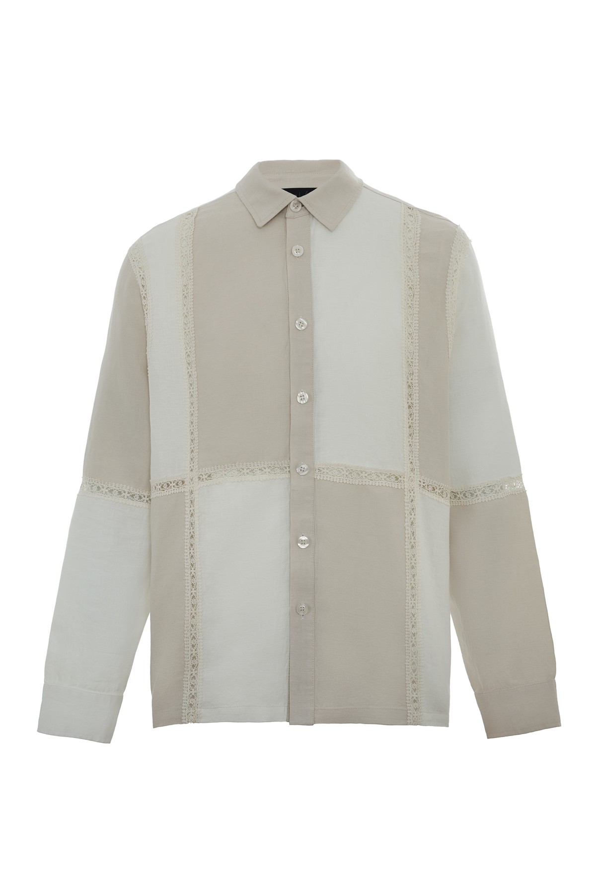 White Whisper Jacquard Shirt K