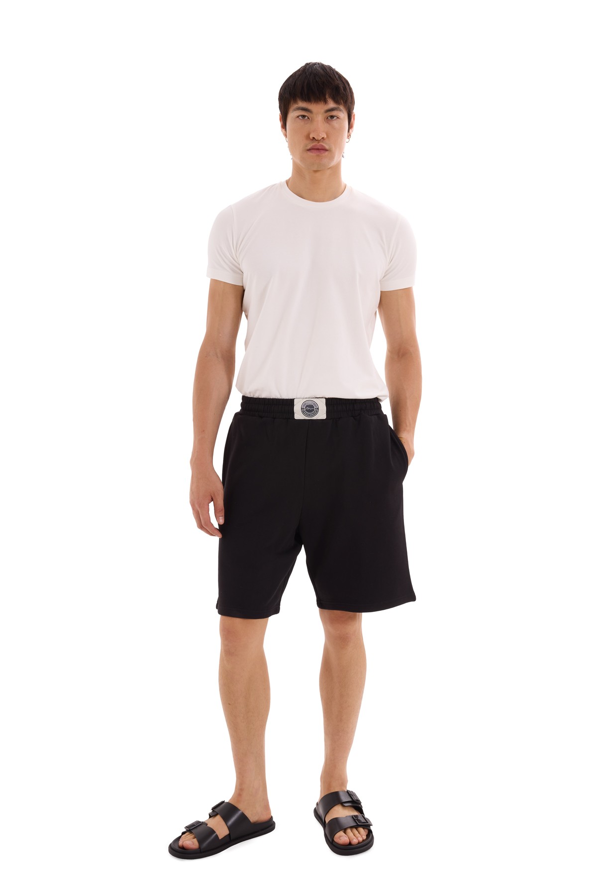 Black Crest Shorts
