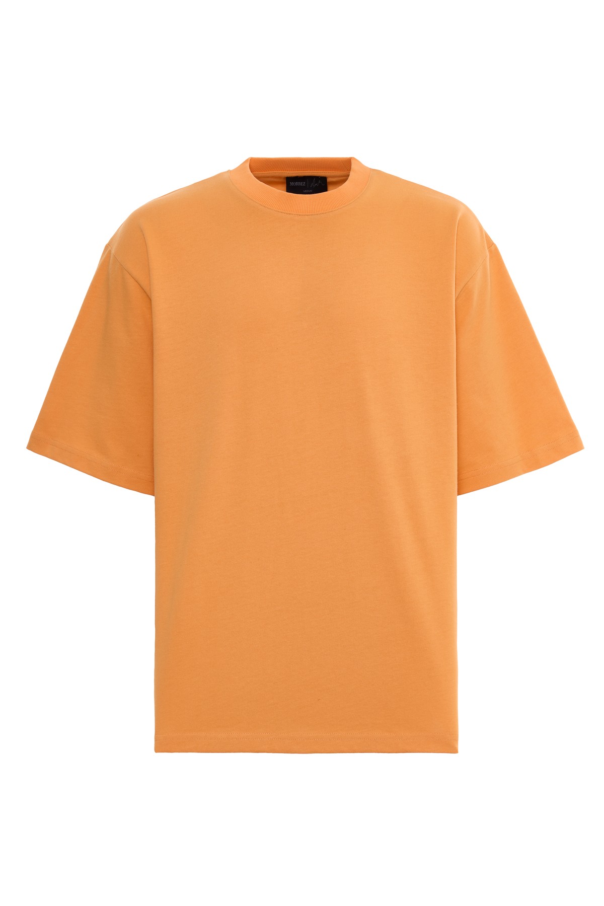 Turuncu Arkası Etnik Desenli T-Shirt