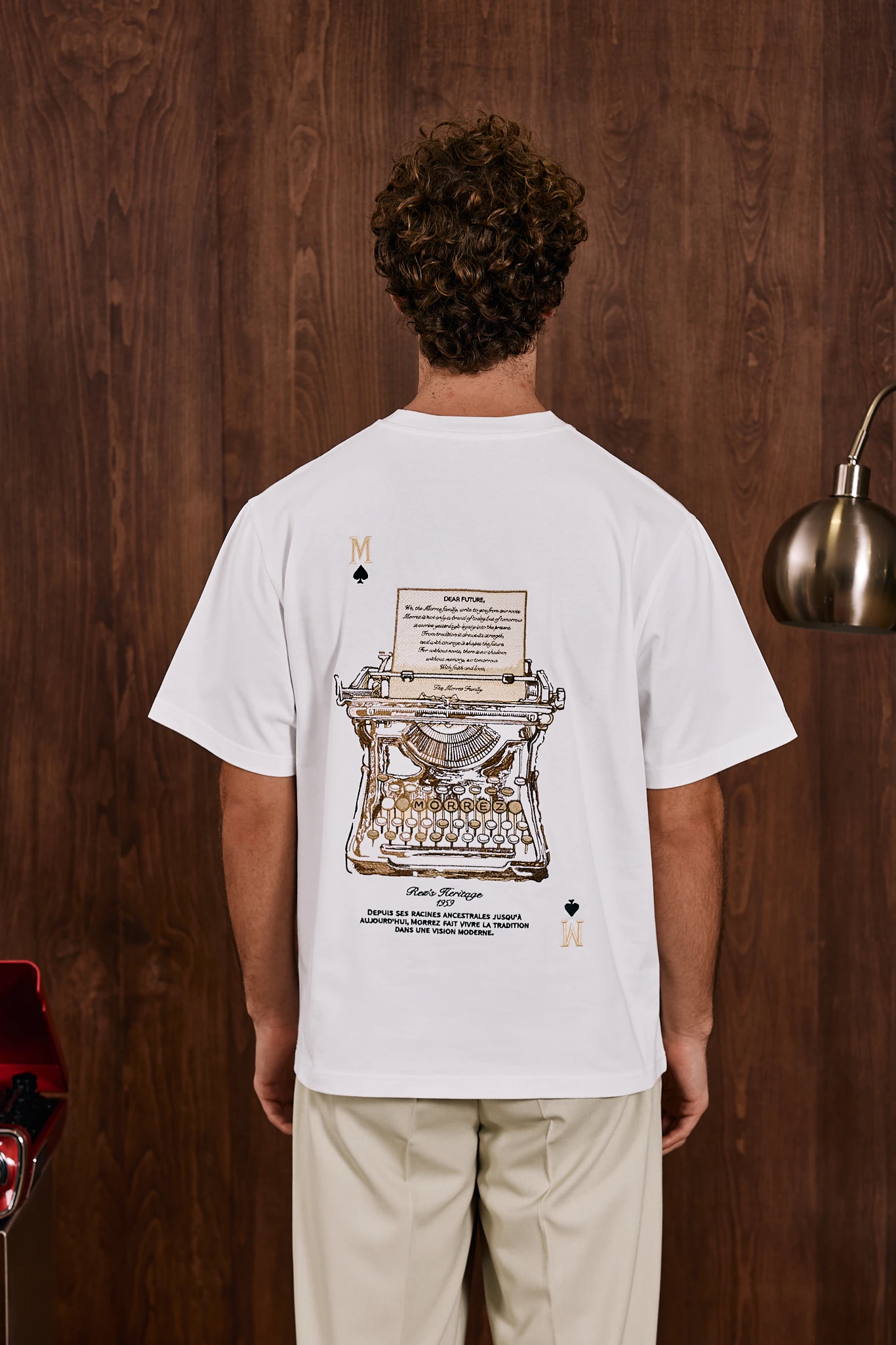 The Storyteller M T-Shirt Ekru