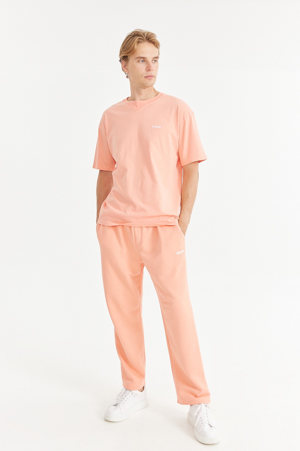 Peach Pink Essentials Oversize T-shirt