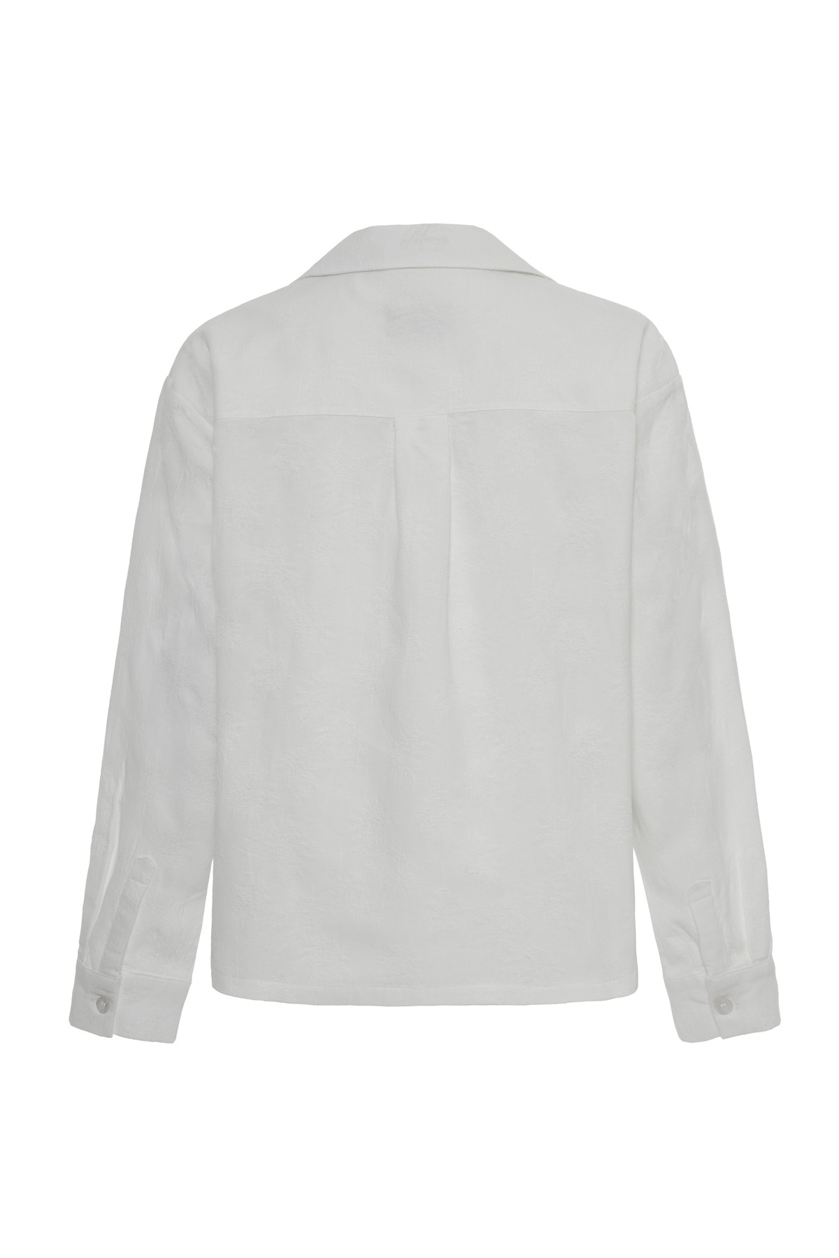 White Whisper Jacquard Shirt