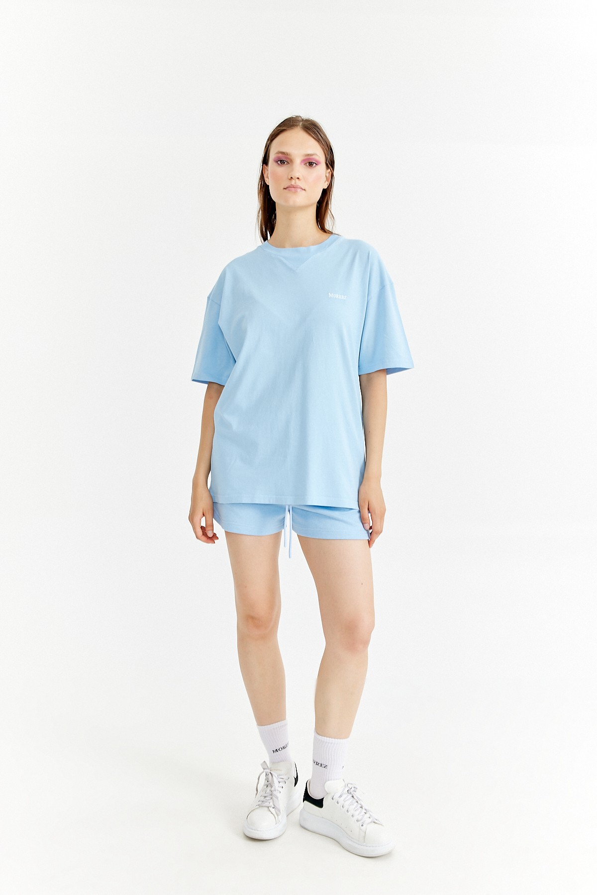 Blue Essentials Oversize T-Shirt K