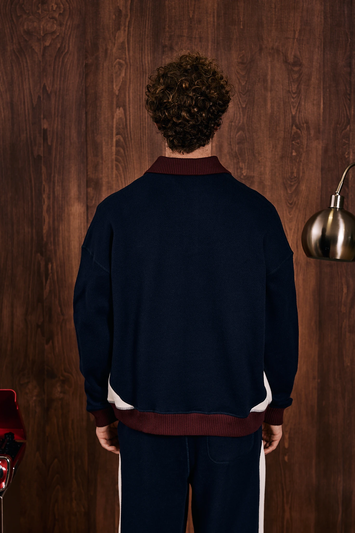 1959 Société de Rez Nakış Detaylı Sweatshirt Lacivert