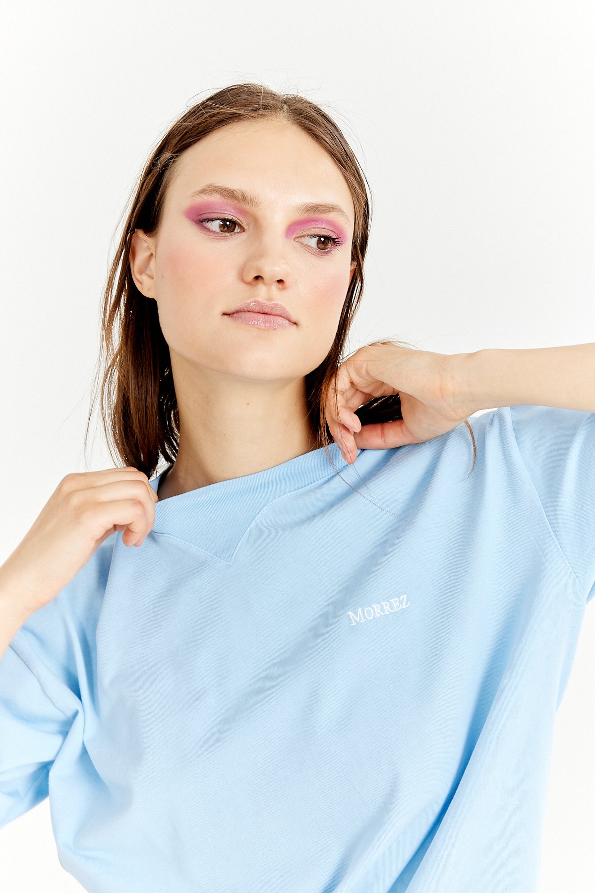 Blue Essentials Oversize T-Shirt K