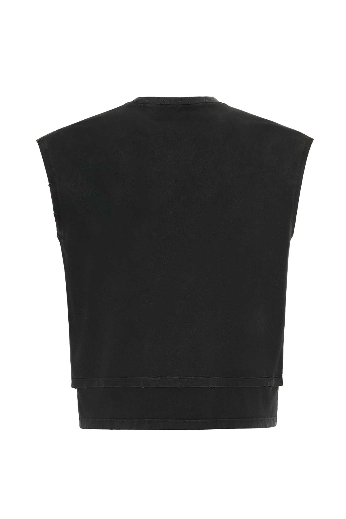 Club Of Rez Anthracite Washed Tank Top