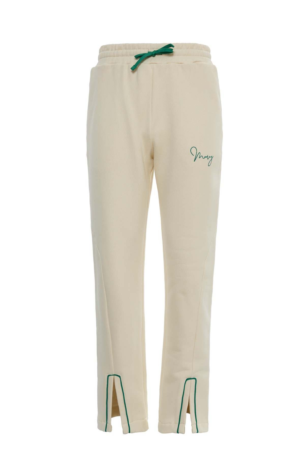 Ecru Slit Jogger K