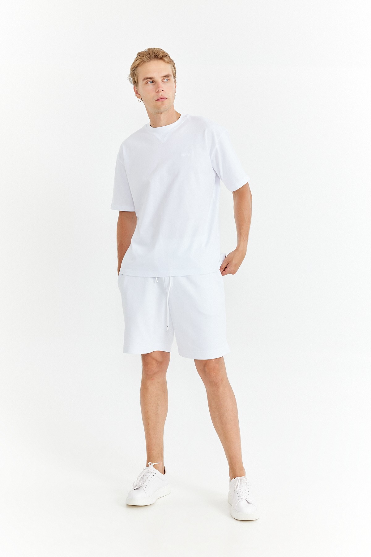 White Essentials Oversize T-Shirt